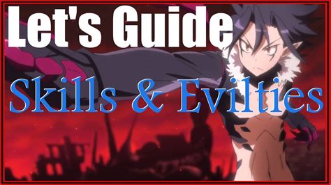 disgaea 5 evility list|disgaea 5 evility guide.